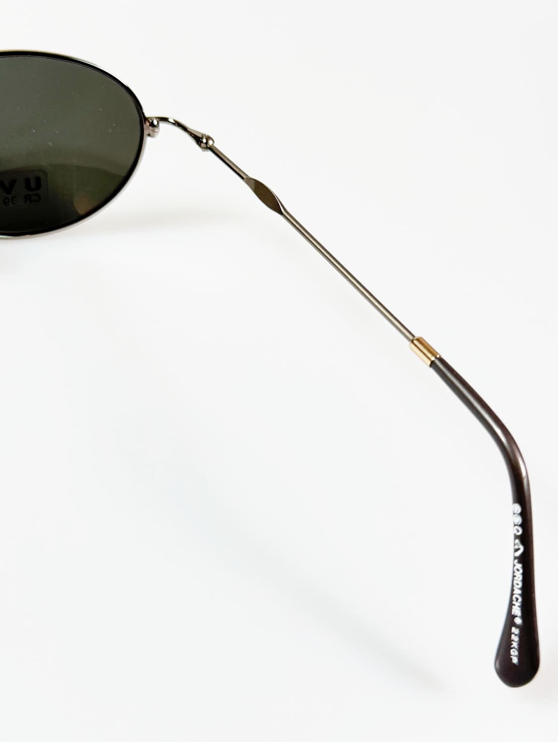 JORDACHE 슬림 오벌 실버 메탈 빈티지 선글라스 상품이미지7