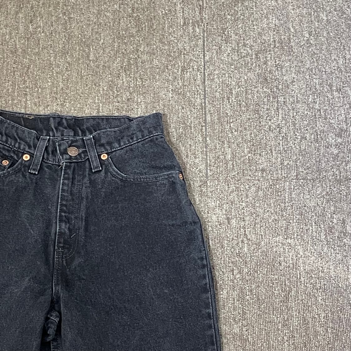 (26) 90s Levi's 512 (리바이스 슬림핏 블랙 진) 상품이미지3