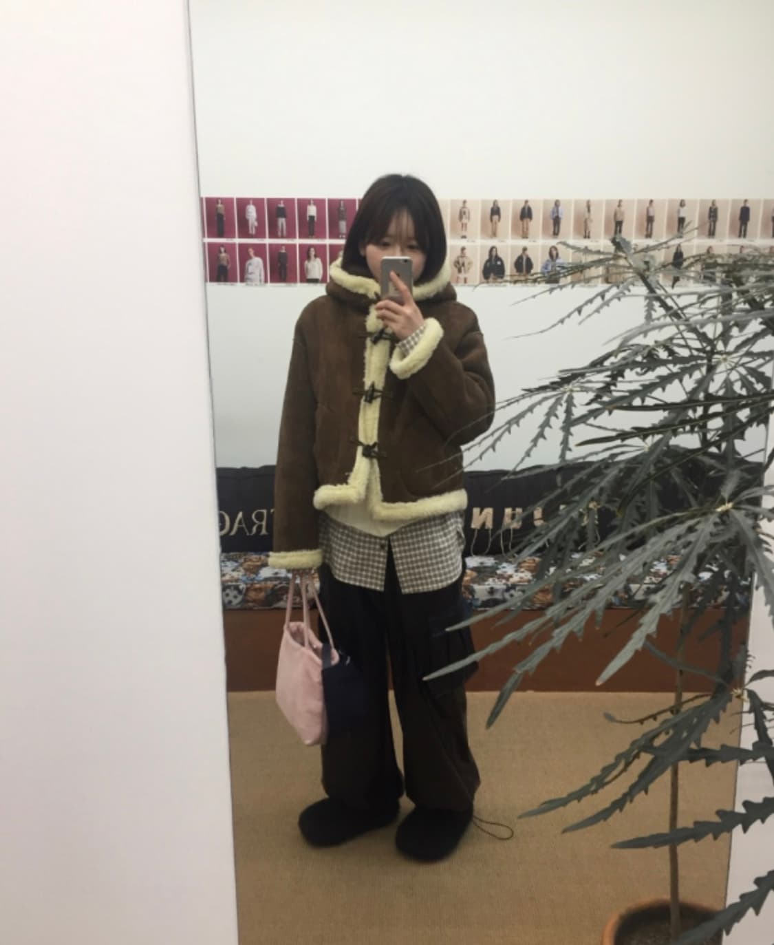 더플 스웨이드 무스탕 상품이미지2