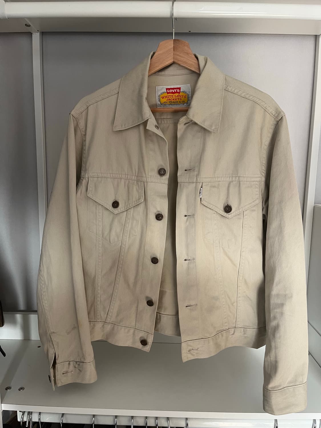 90s 리바이스 70505 화이트탭 트러커 자켓 상품이미지1