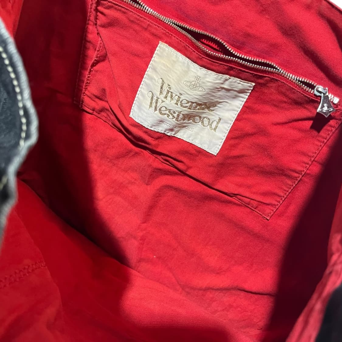 [Vivienne Westwood] 비비안웨스트우드 재팬 캔버스 토트백 상품이미지5