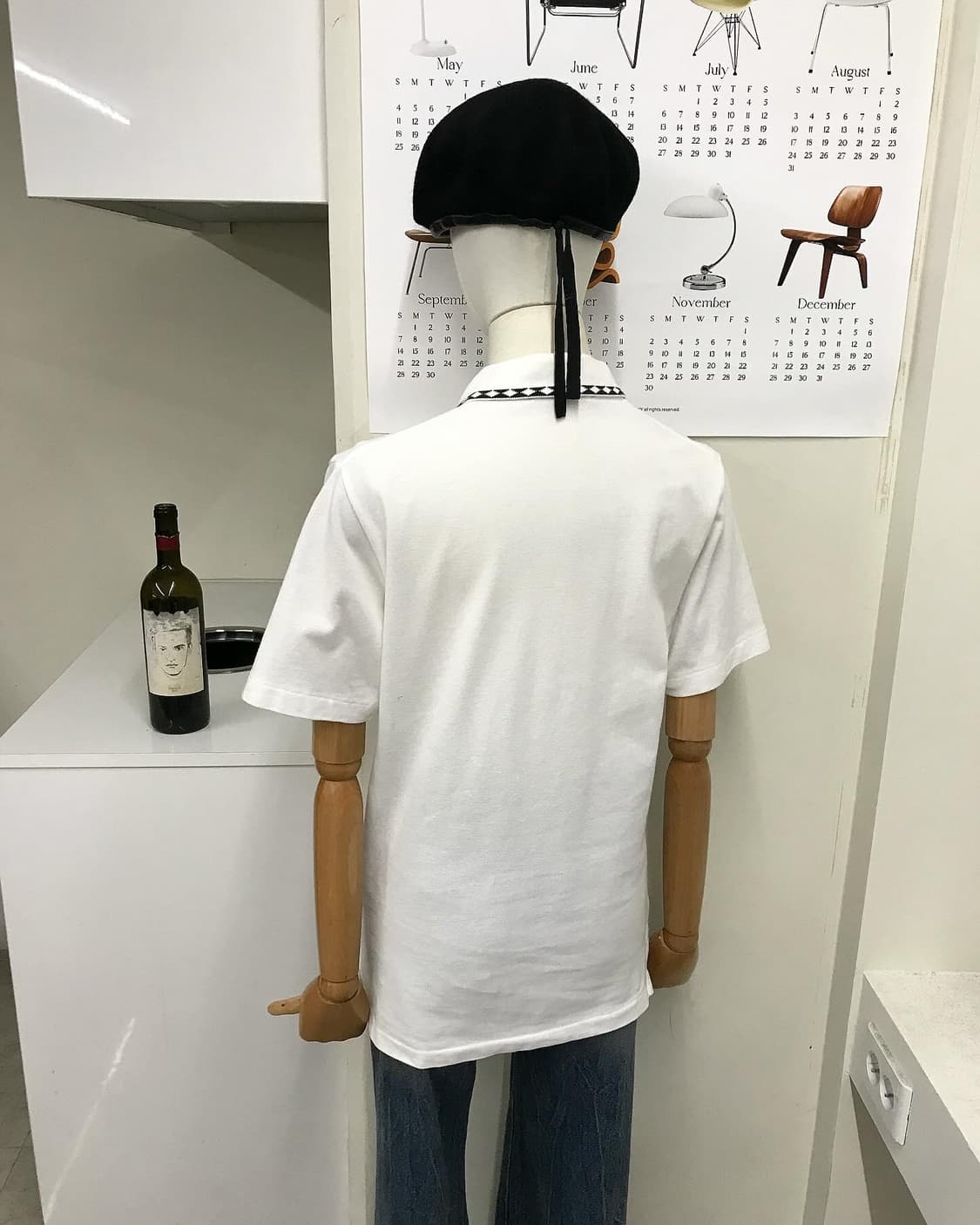 버버리 로고 은장 반팔 카라티 상품이미지9