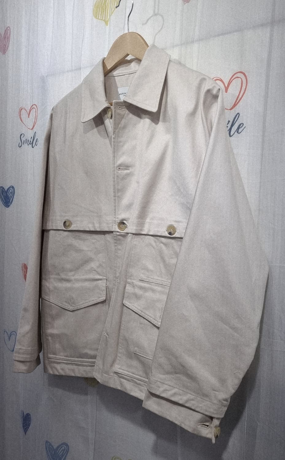 정품) 메종키츠네  코튼 자켓  상품이미지2