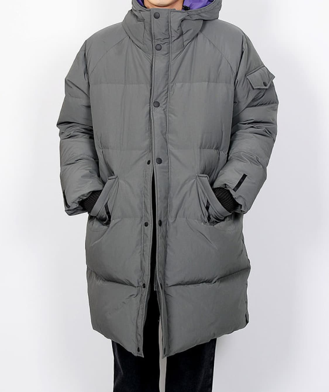 비헤비어 롱다운패딩 S사이즈 상품이미지1