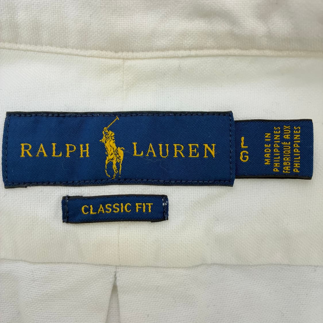 Polo 폴로 랄프로렌 신형 폴로베어 자수 포켓 화이트 옥스포드 셔츠 상품이미지4