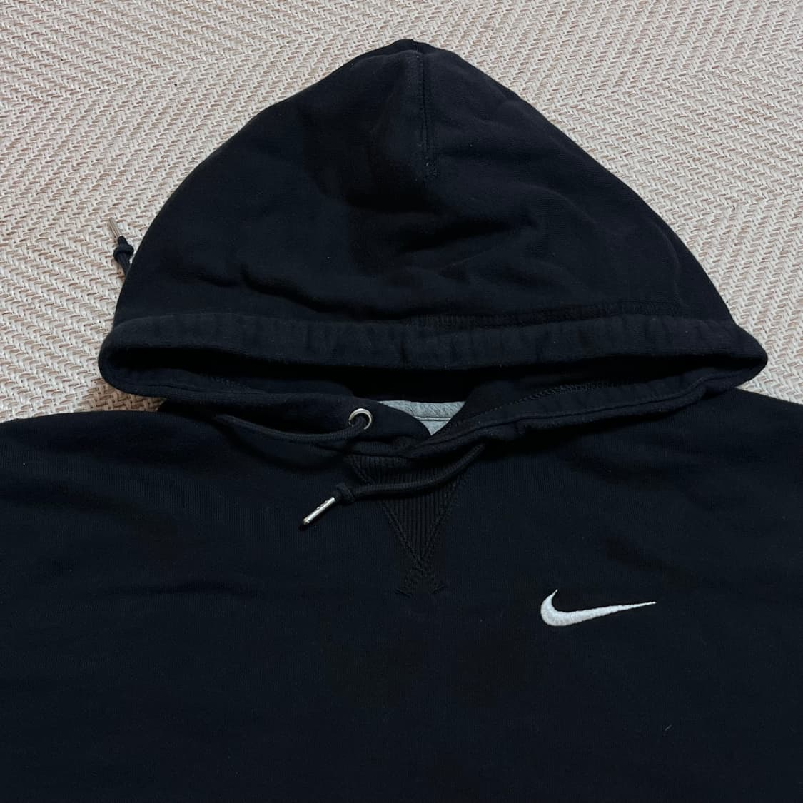 [정품] 나이키 블랙 스우시 후드티 [ M ] 상품이미지4