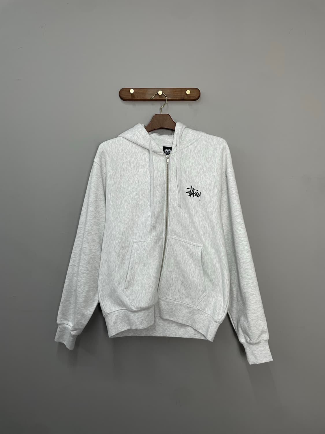 스투시 베이직로고 후드집업 H2354 상품이미지3