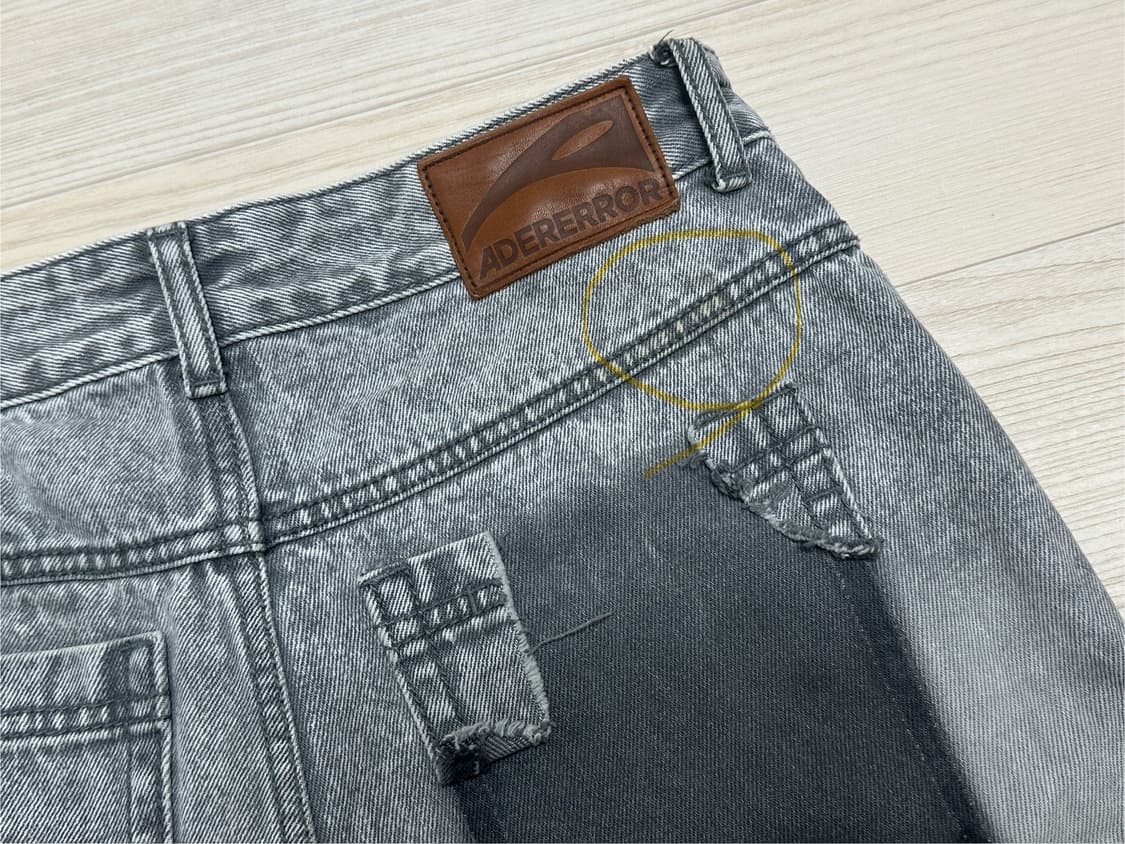 Ader Error Fendig Jeans Grey 상품이미지10