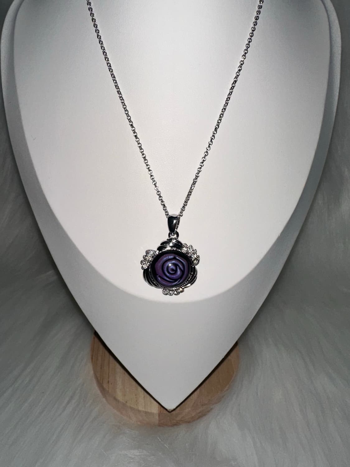 오리엔탈 고스펑크 장미 목걸이 상품이미지1