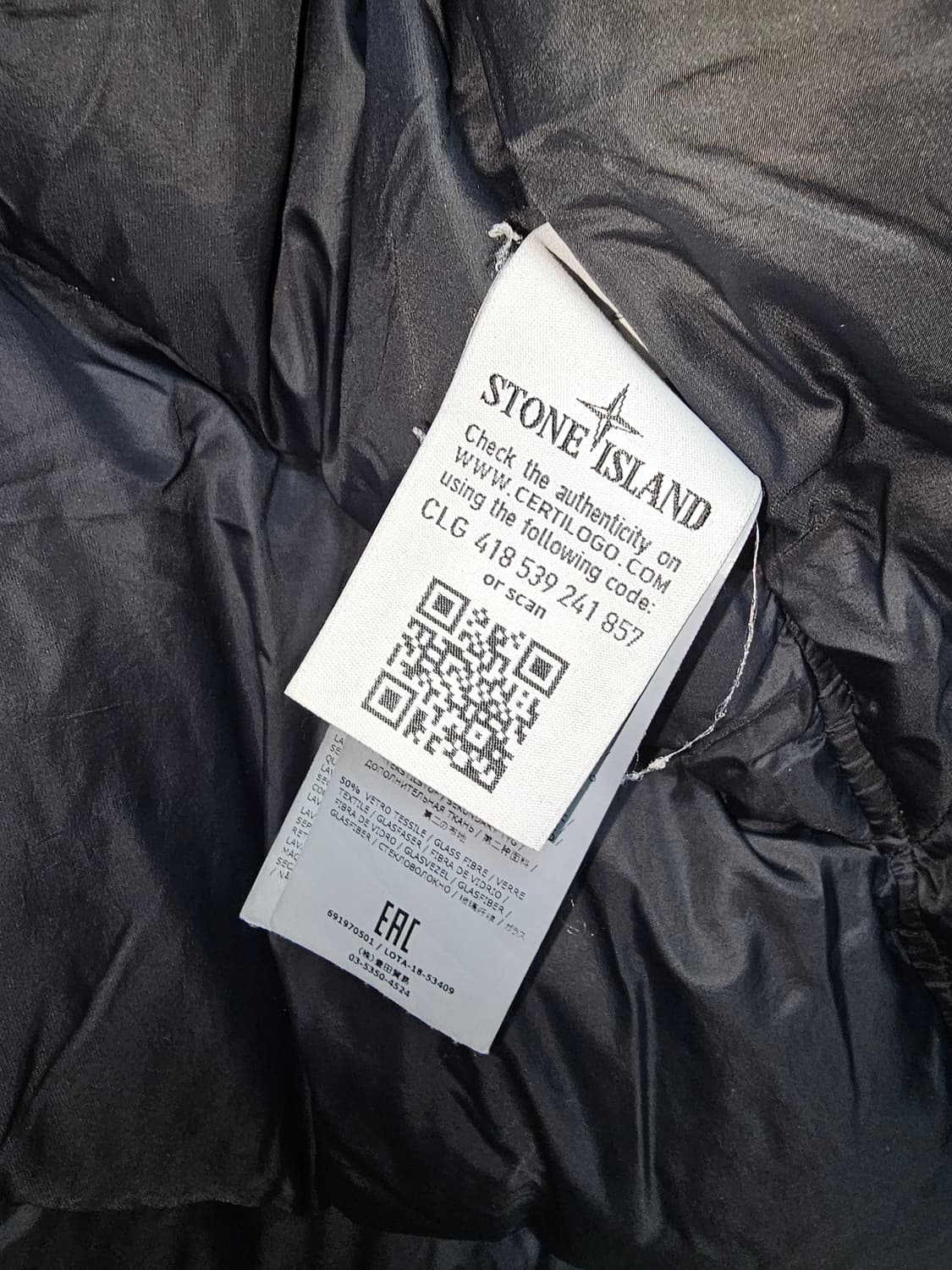 스톤아일랜드 쉐도우 프로젝트 10주년 스카라베오 다운 패딩 상품이미지6