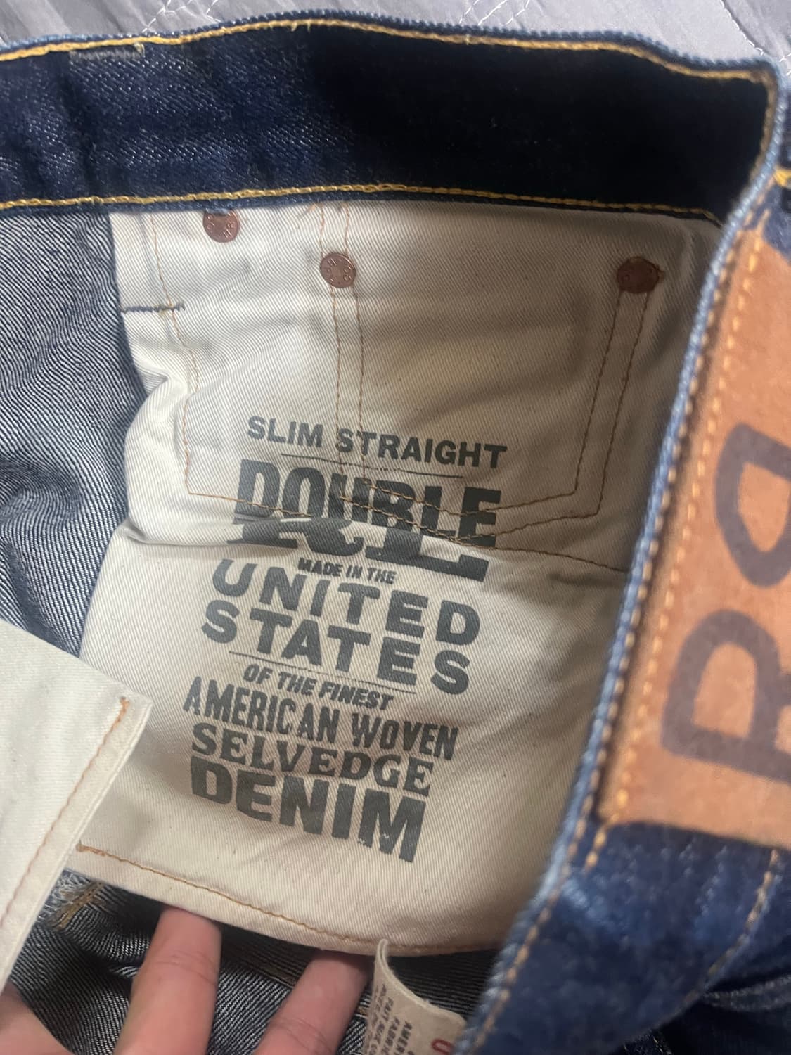 RRL 더블알엘 데님팬츠 상품이미지4