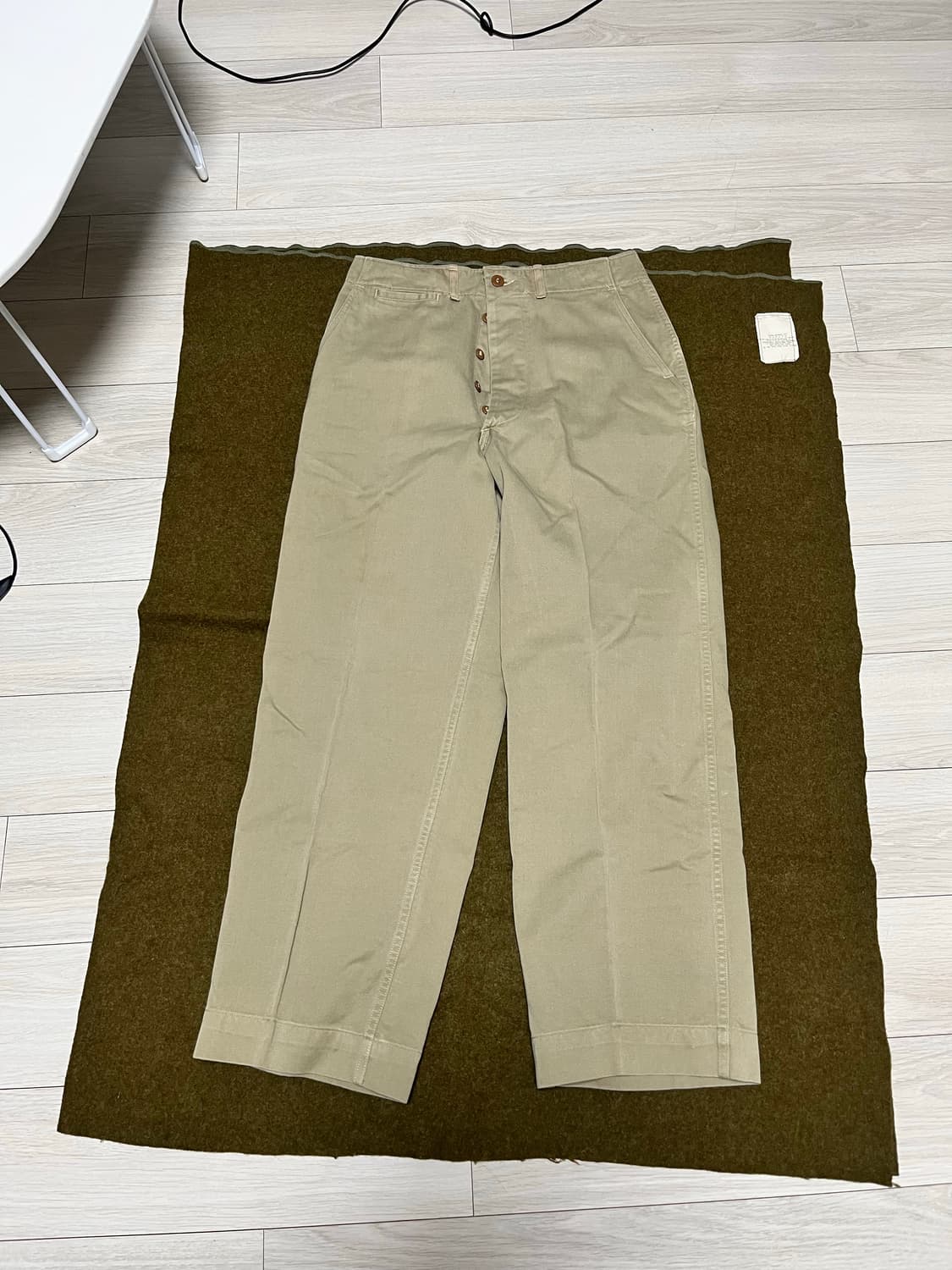 Ww2 us army chino 40s(40년대 미군 치노) 상품이미지1