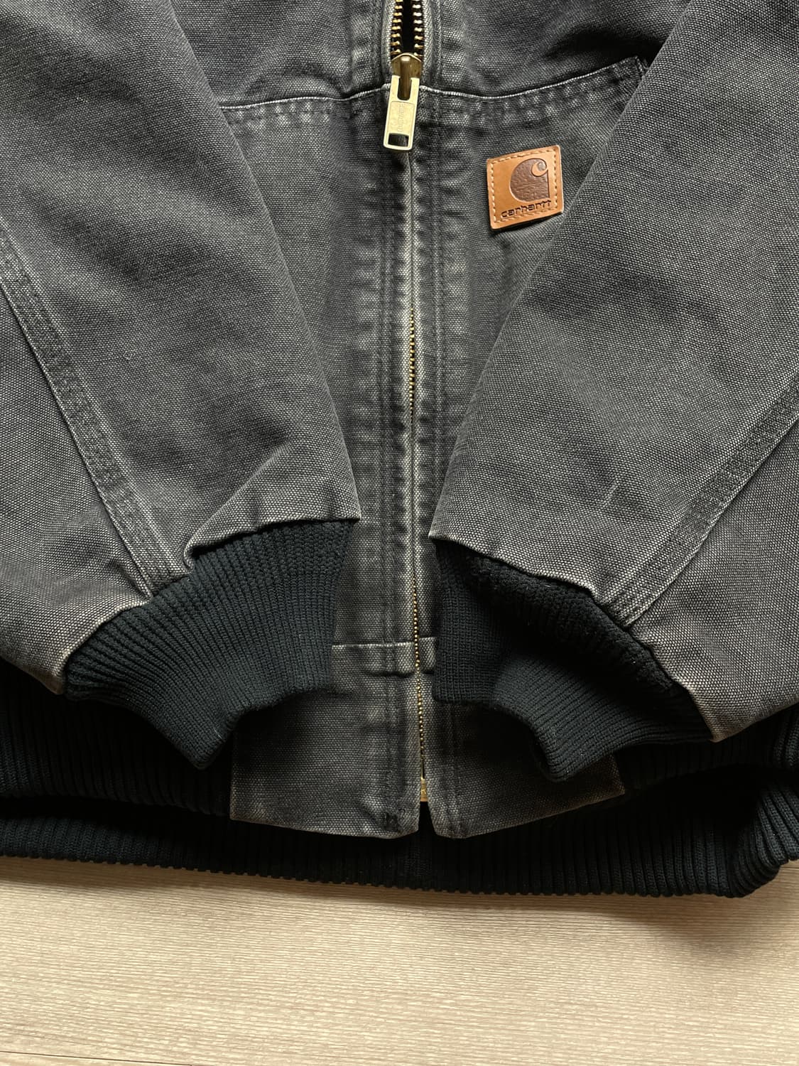 칼하트 j130 BLK 블랙 액티브 자켓 샌드스톤 carhartt 상품이미지5