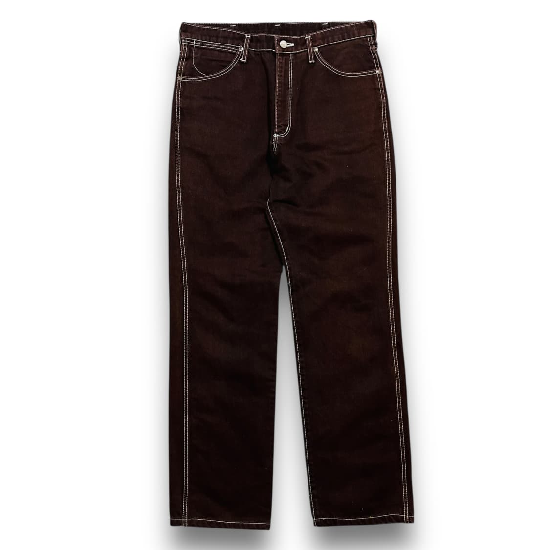 랭글러 블루 벨 지퍼 플라이 웨스턴 빈티지 팬츠 상품이미지6