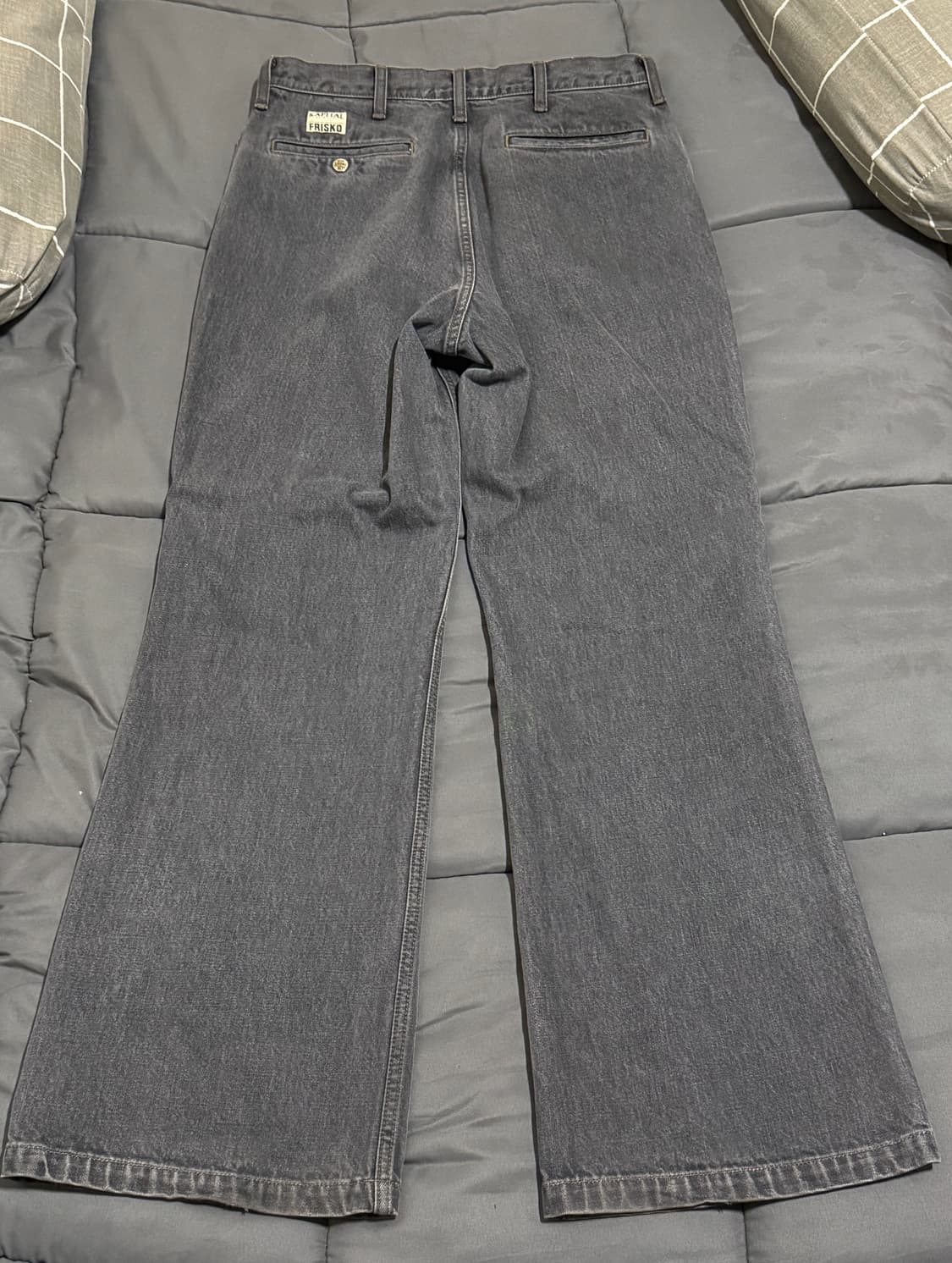 [34] 캐피탈 프리스코 팬츠 블랙 상품이미지4