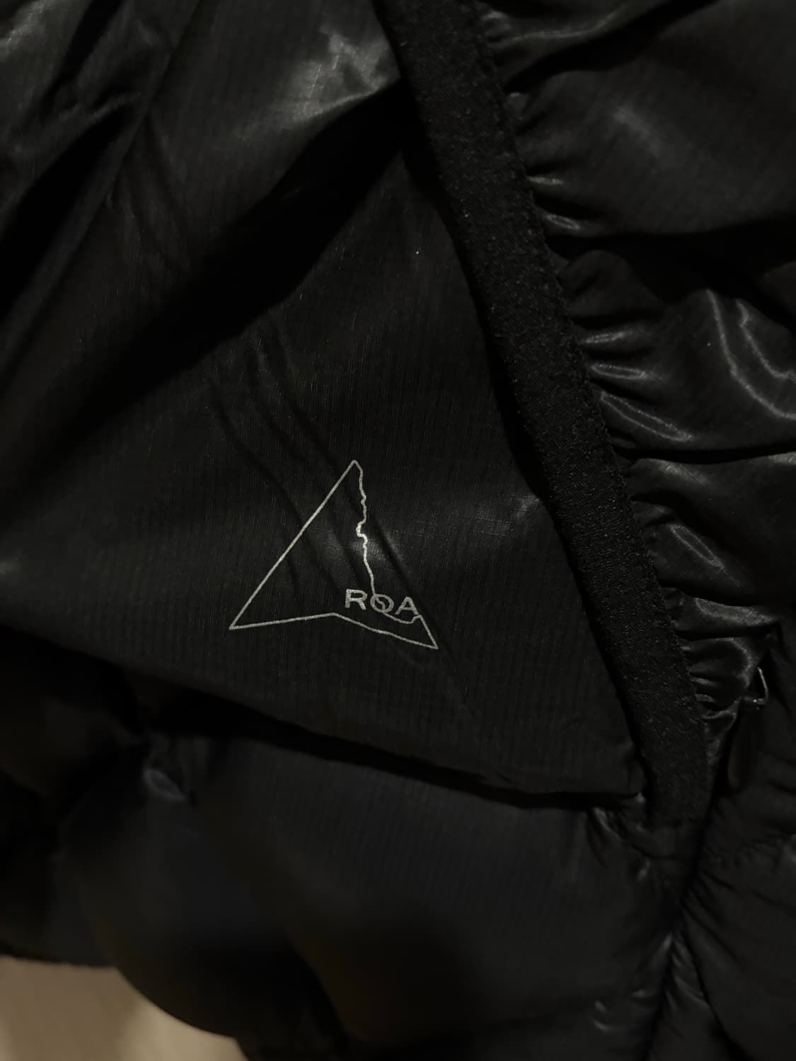 로아 라이트다운 자켓 블랙 상품이미지4