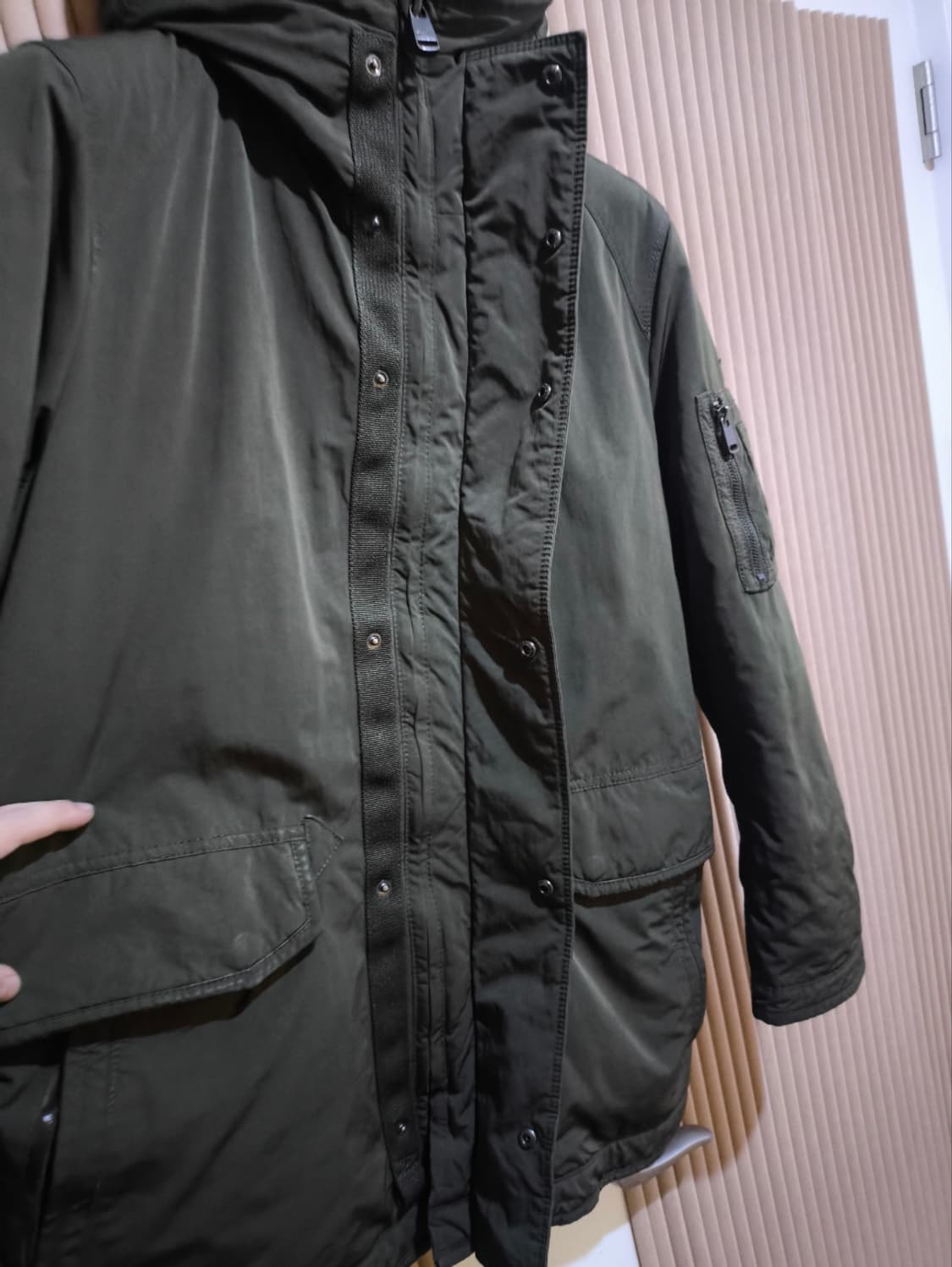 95 헨리코튼 야상 패딩 상품이미지4