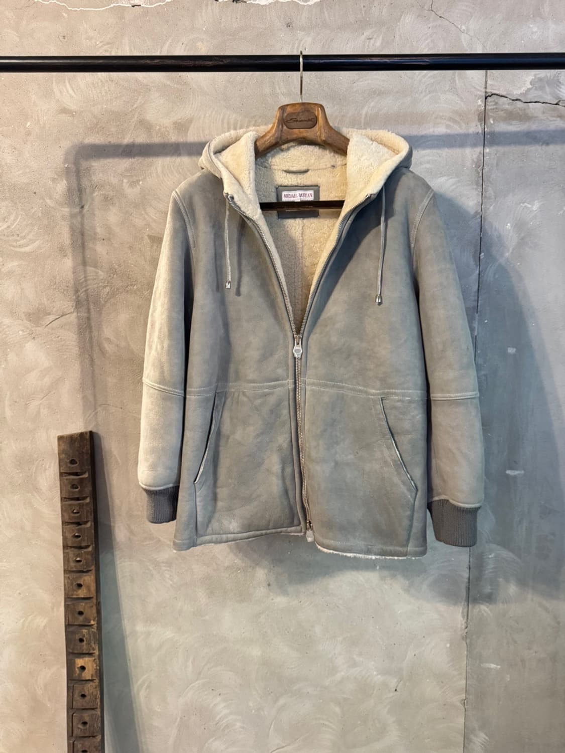 마이클 바스티안 레더 시어링 자켓 105 상품이미지7