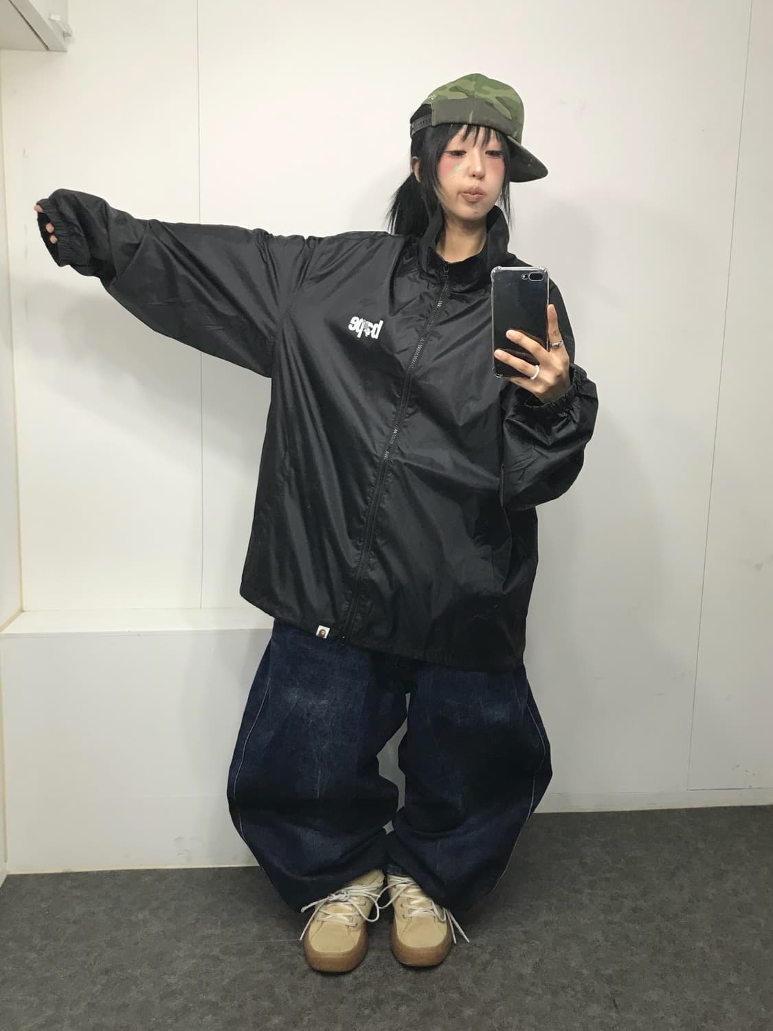 < Bape Sta Two-way Windbreaker > 상품이미지4