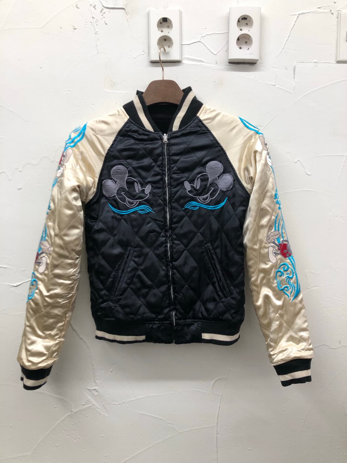 미키마우스 리버시블 수베니어 스카쟌 상품이미지1