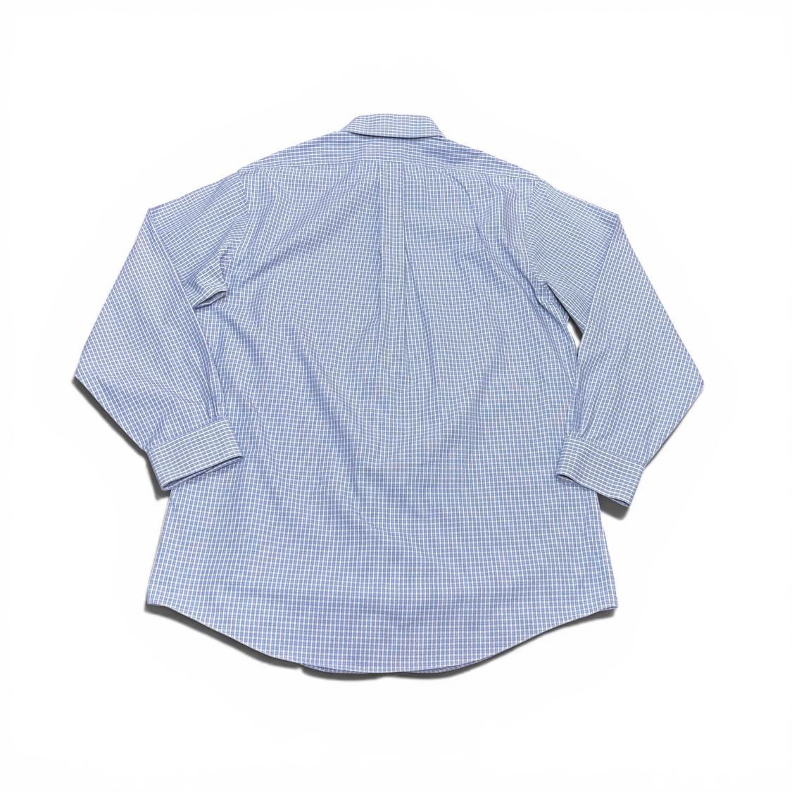 L-XL 브룩스브라더스 라이트네이비 포켓 체크 셔츠 상품이미지2