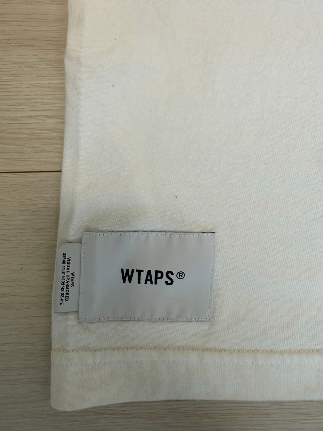  더블탭스 WTAPS 백 로고 티셔츠 XL 상품이미지4