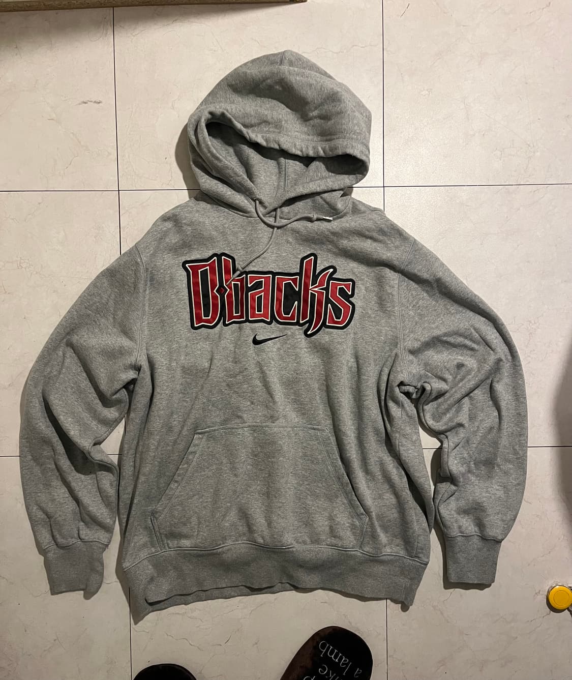 나이키 Dbacks 그레이 후디 xl 상품이미지1