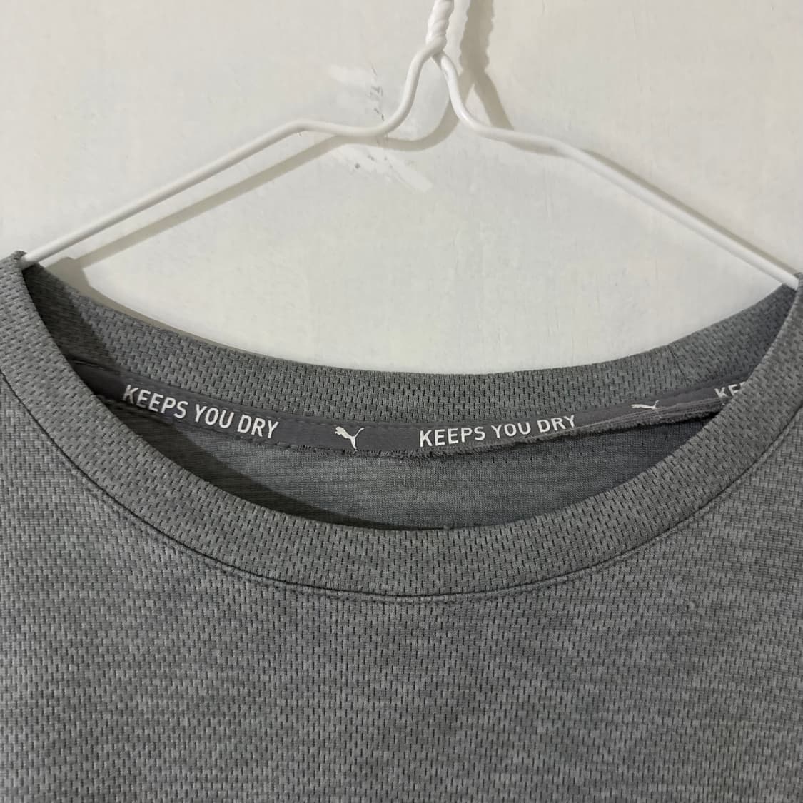 퓨마 기능성 그레이 반팔티 🩶 상품이미지5