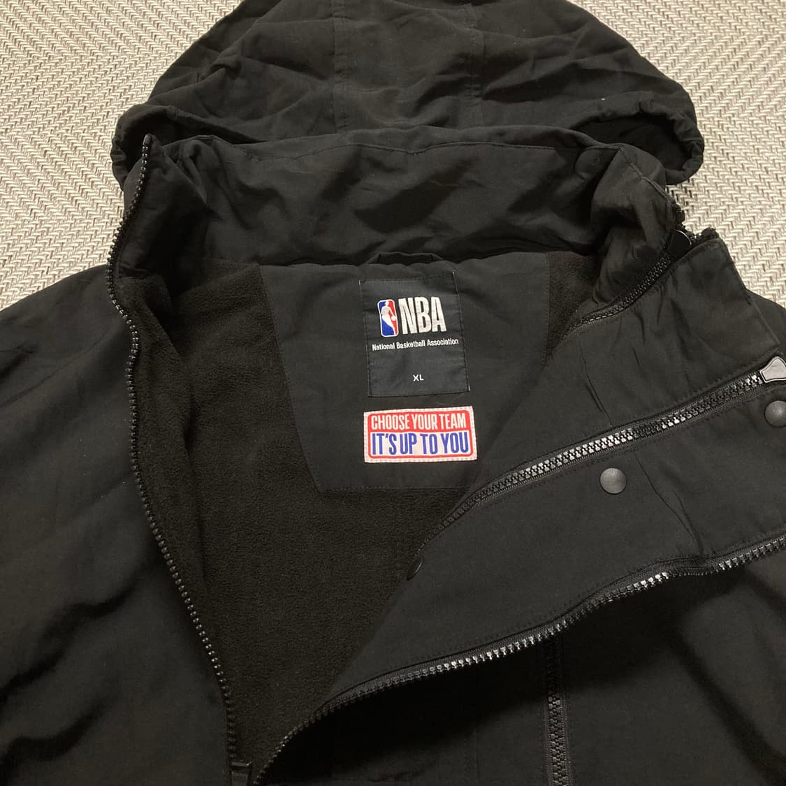 (XL)NBA 패딩 기모아노락 상품이미지3