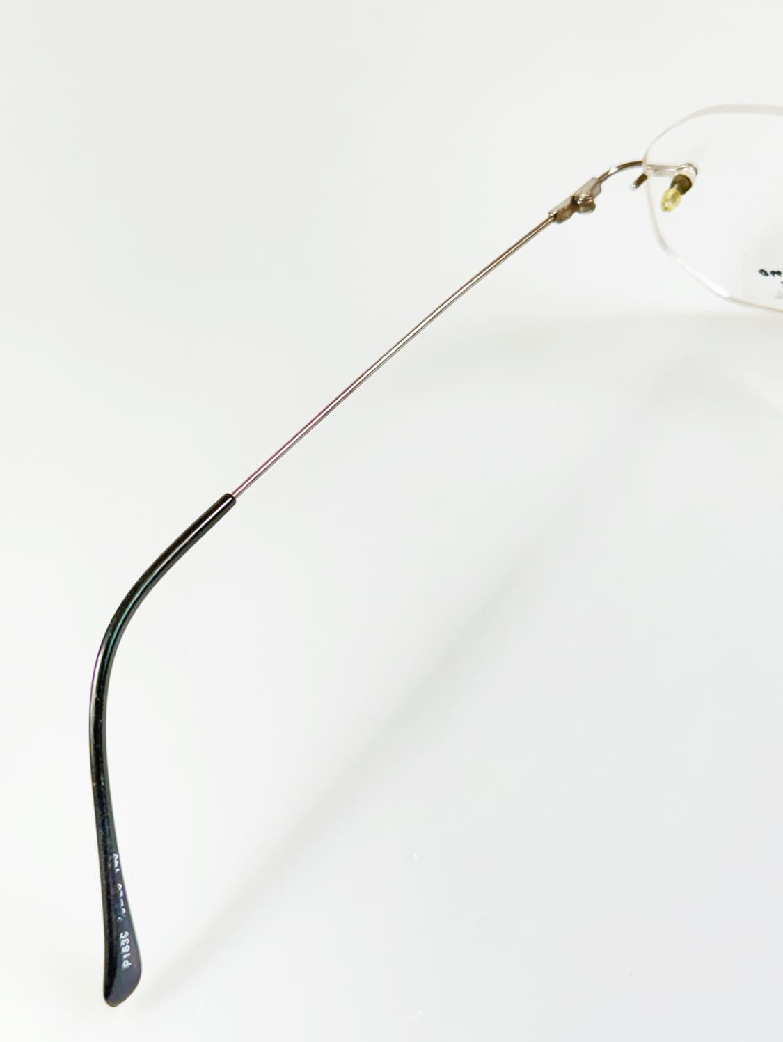 PARUIANO 실버 메탈 무테 스퀘어 빈티지 안경 상품이미지7