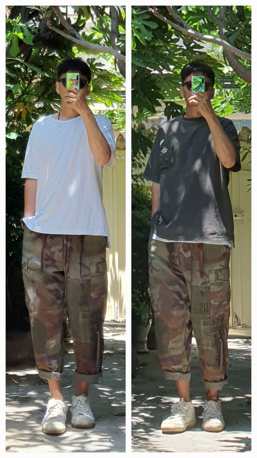  [착용컷 모음]us. army 우드랜드 카모팬츠 빈티지 커스텀  상품이미지2