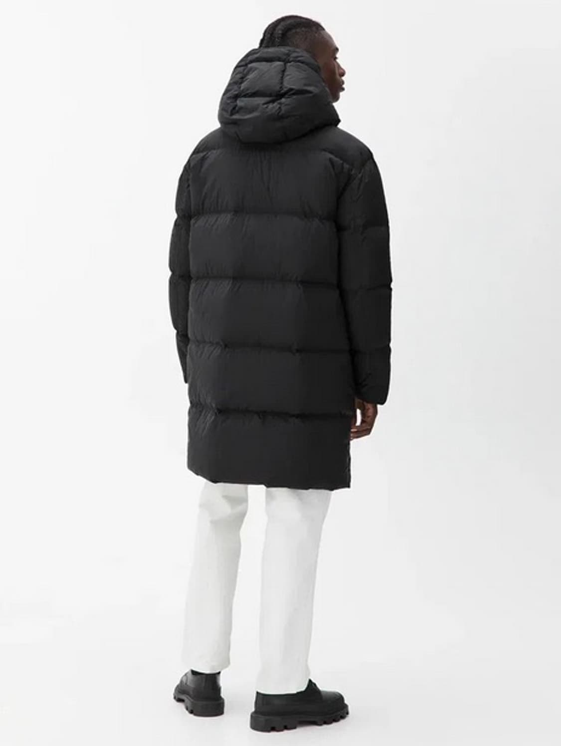 아르켓 다운 롱패딩 블랙 상품이미지2