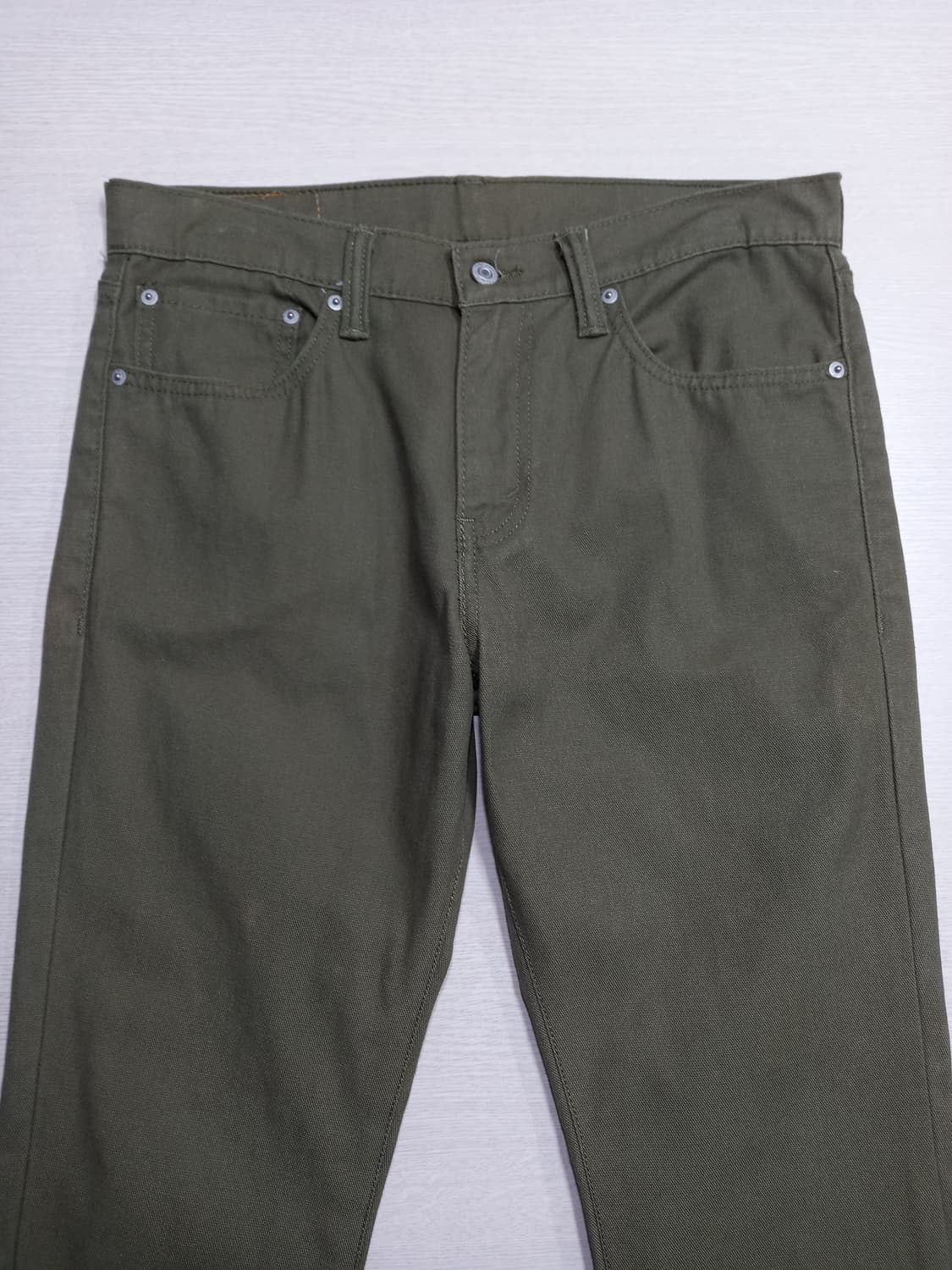 32 리바이스511 스판 슬림일자 치노 카키 32-321 상품이미지3