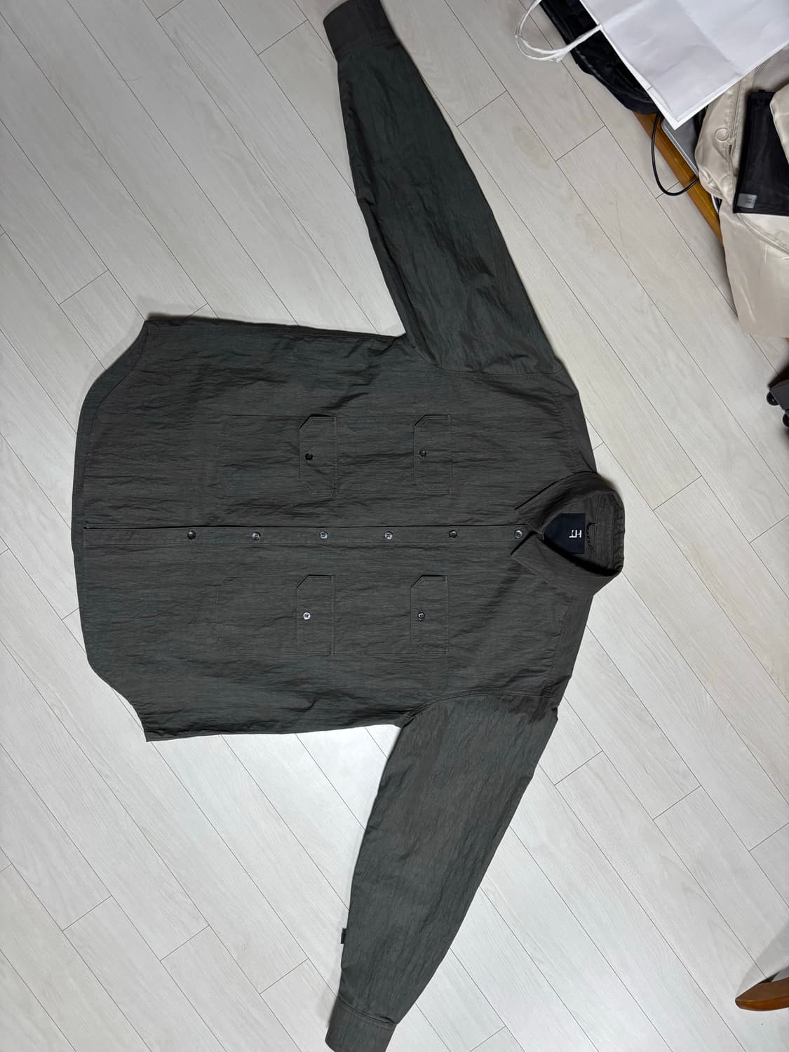 Huton 23fw WIDE TYPEWRITER SHIRT 상품이미지3