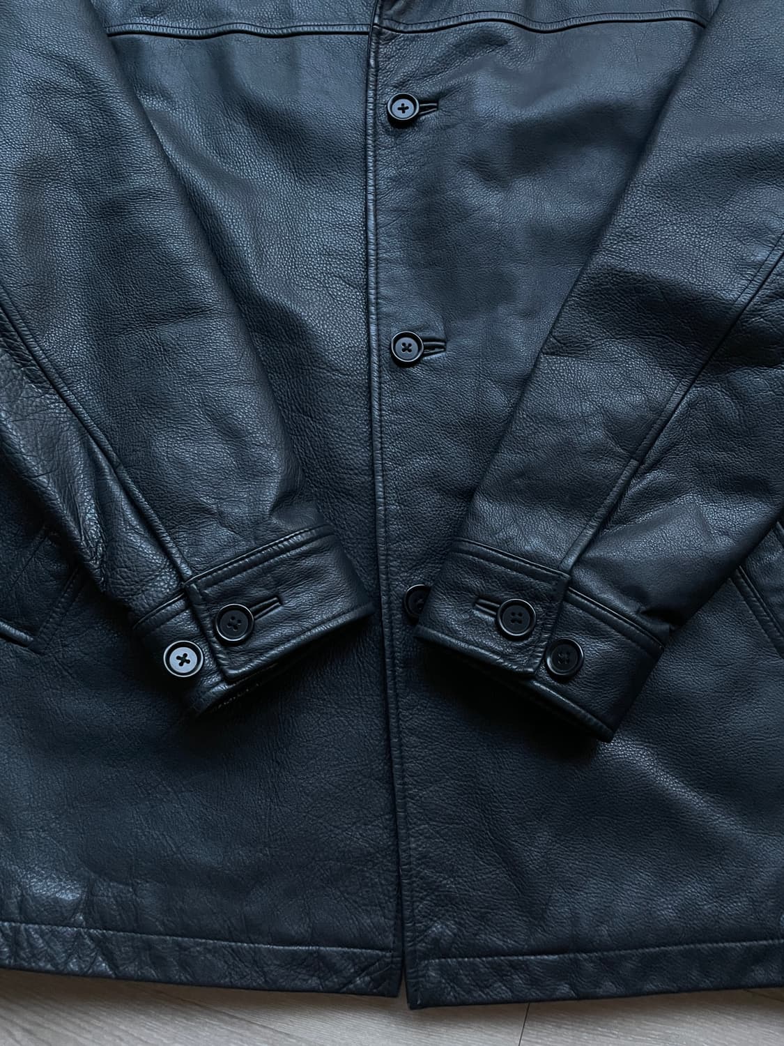 90s 올드갭 레더 카코트 gap carcoat 상품이미지5