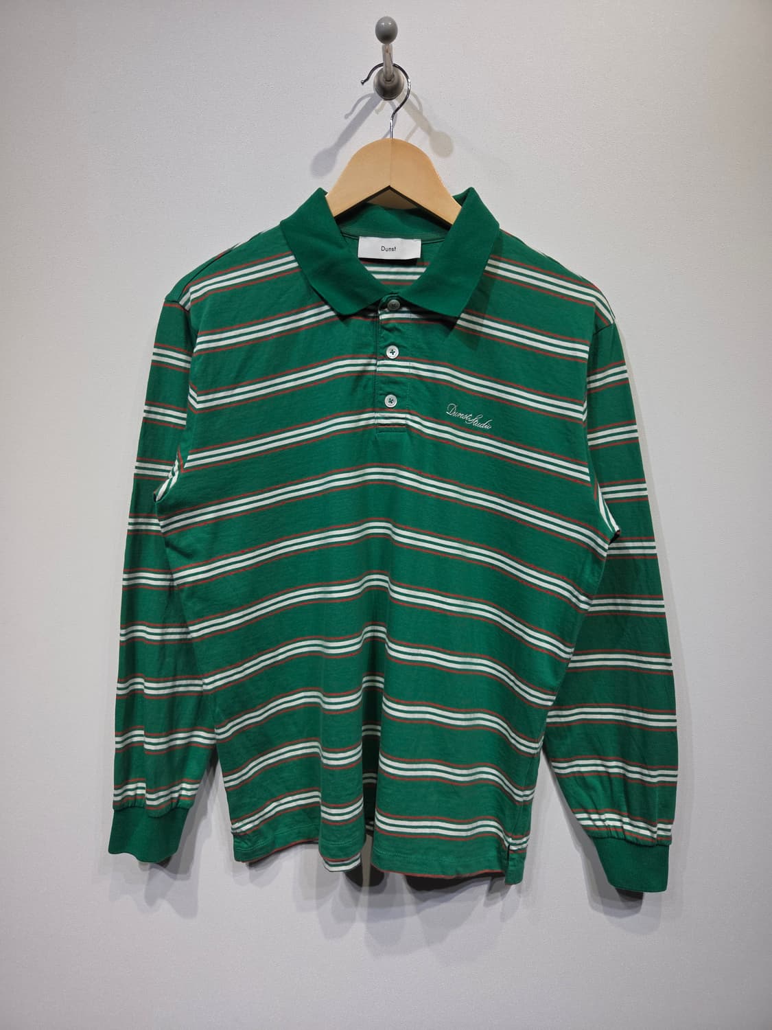 Dunst 던스트 유니섹스 멀티 스트라이프 카라 티셔츠 상품이미지2