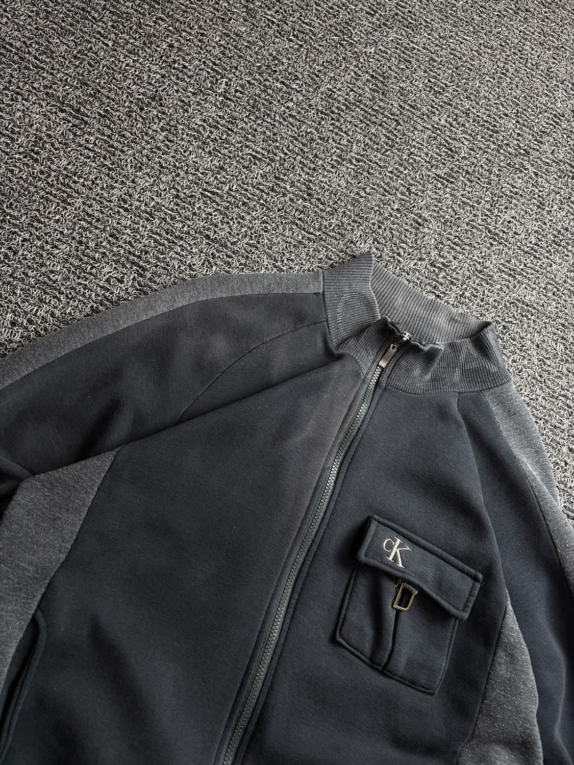 00s 캘빈 클라인 테크니컬 포켓 디테일 플리스 자켓 2962 상품이미지3