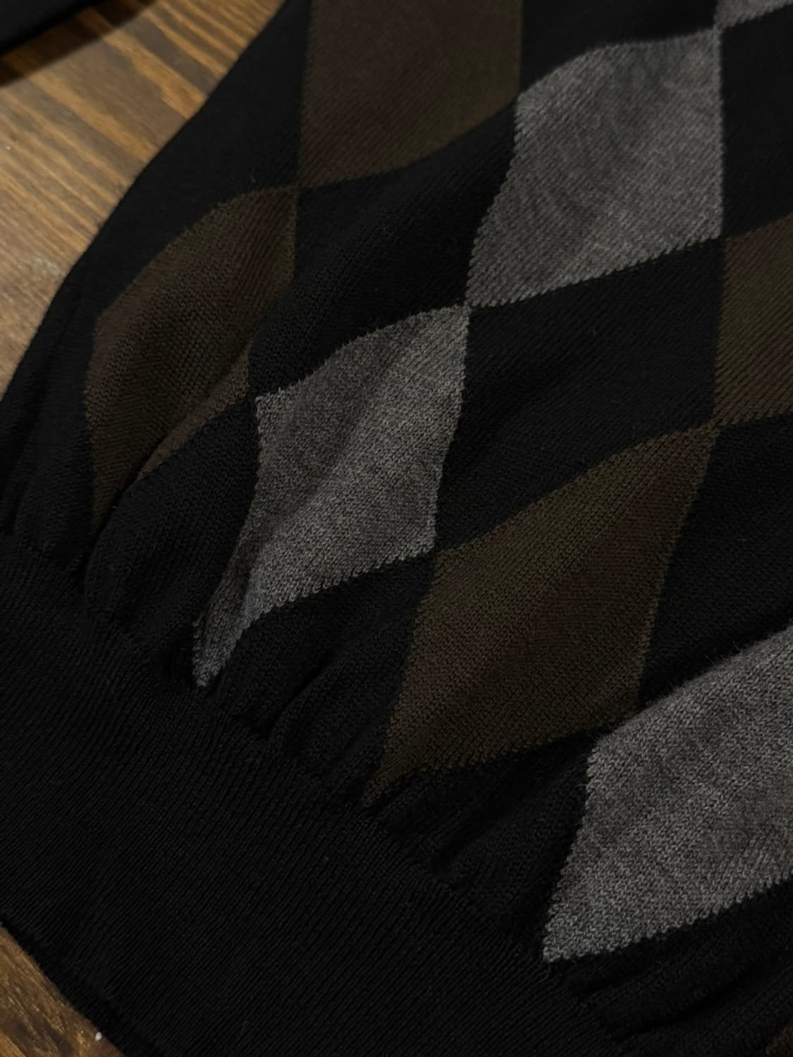 PRADA 프라다 아가일 니트 55~66 상품이미지9