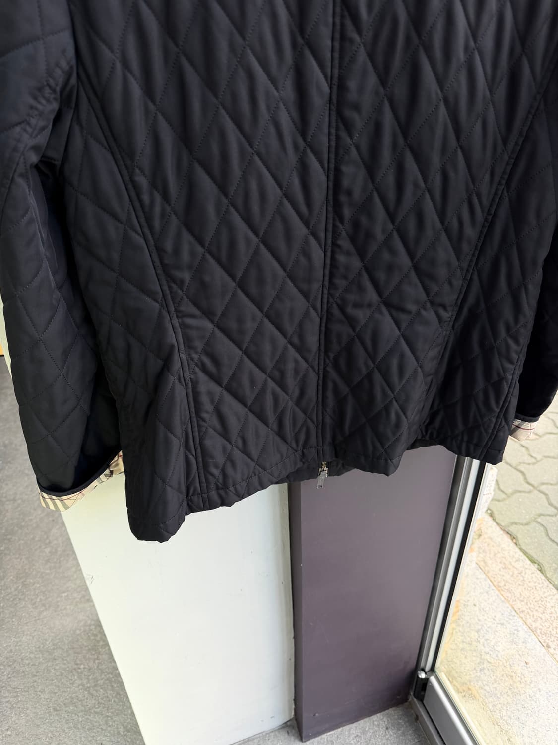 55/ 버버리 퀄티드 노바체크 패딩 자켓 상품이미지8