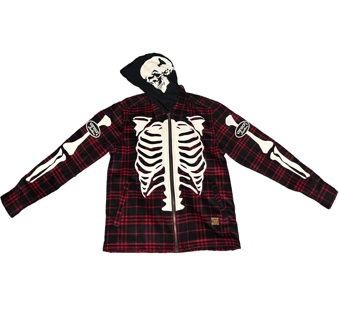 밴슨 플란넬 후드 자켓 상품이미지1