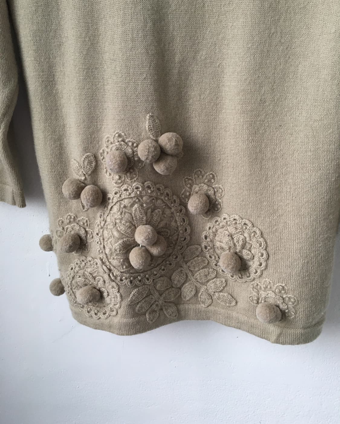 Pom pom point knit 상품이미지3