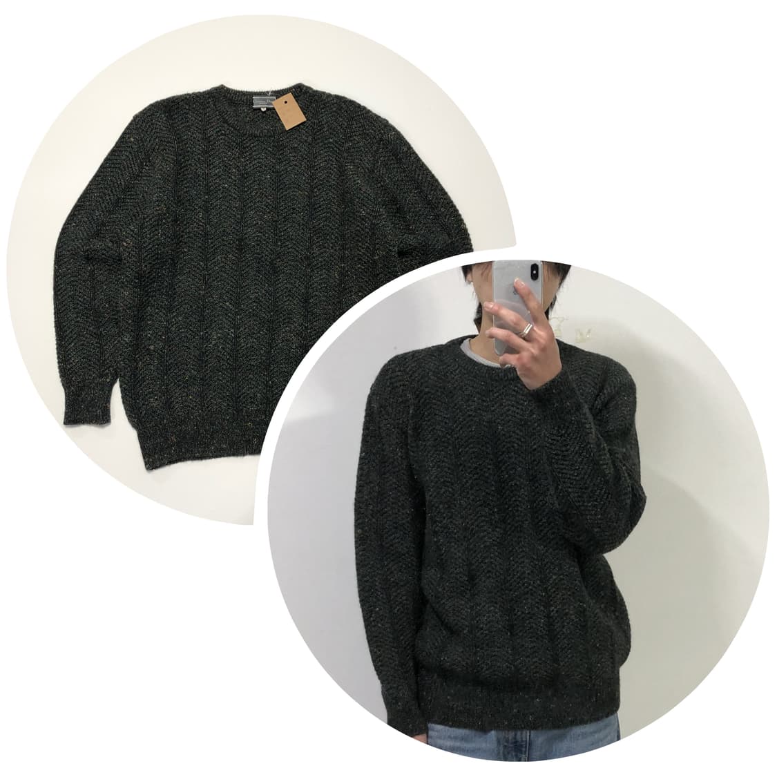 크리스찬디올 알파카 울 니트  상품이미지1