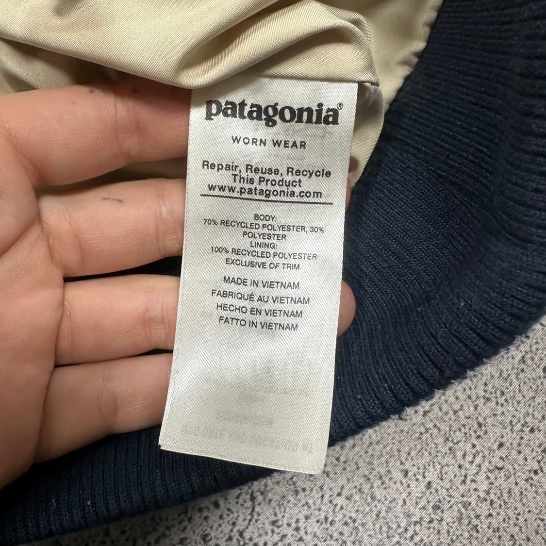 ✨ (바배) 파타고니아 레트로 플리스 봄버 자켓  상품이미지4