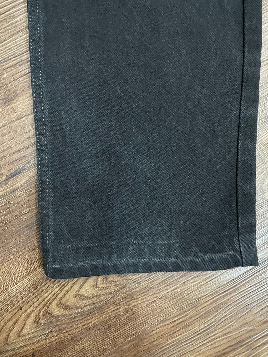 리바이스 505 멕시코 흑청 데님 팬츠 블랙진 상품이미지5