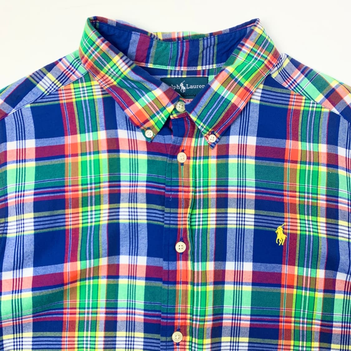 [XL/정품] 폴로랄프로렌 보이즈 체크 셔츠 상품이미지2