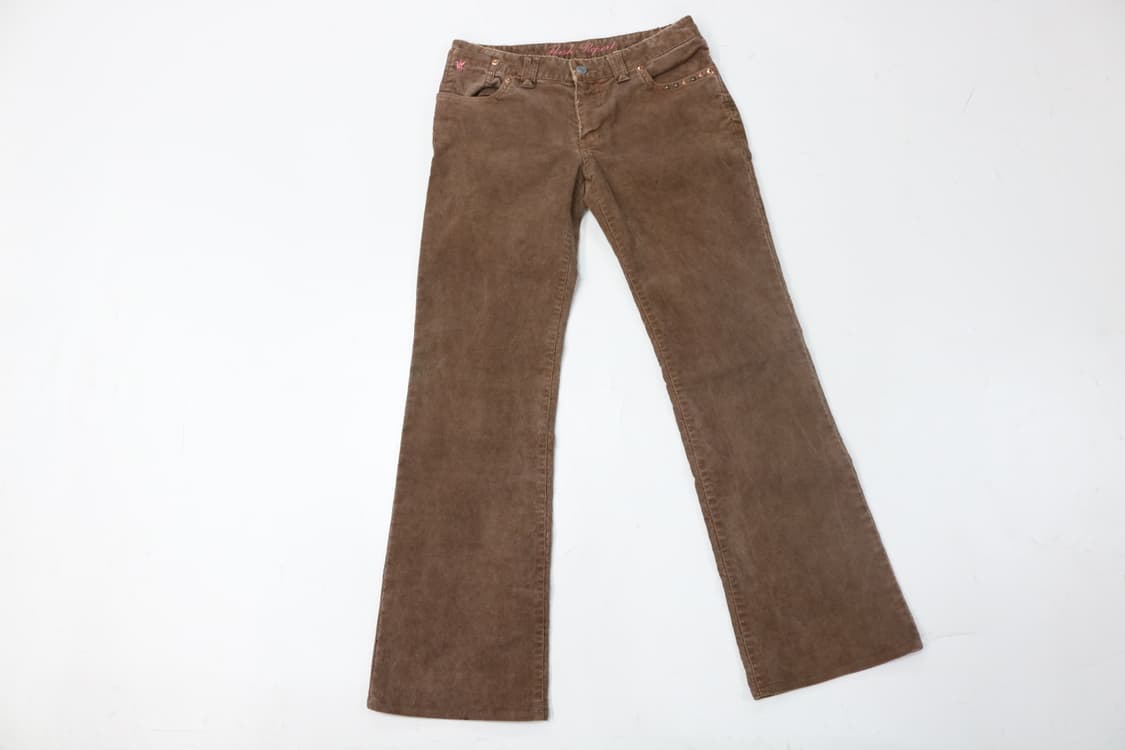 Flash Report 플래시리포트 빈티지 브라운 코듀로이 부츠컷 팬츠 상품이미지2