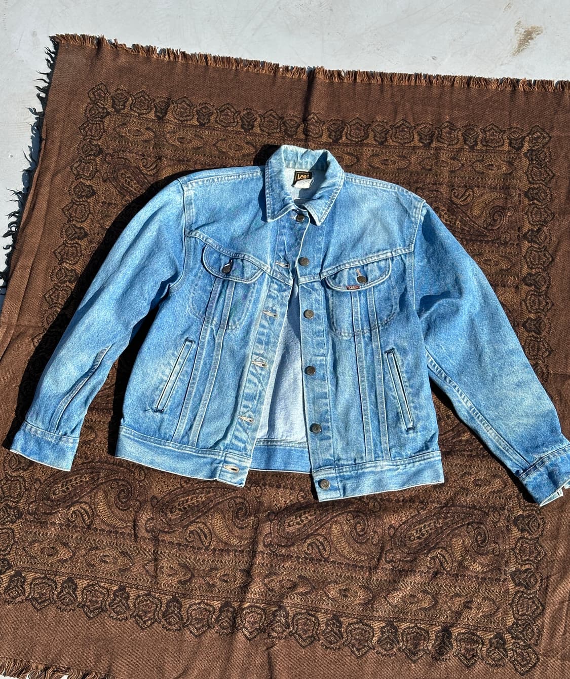 (M)80 90s USA LEE Riders 트러커 자켓 상품이미지1