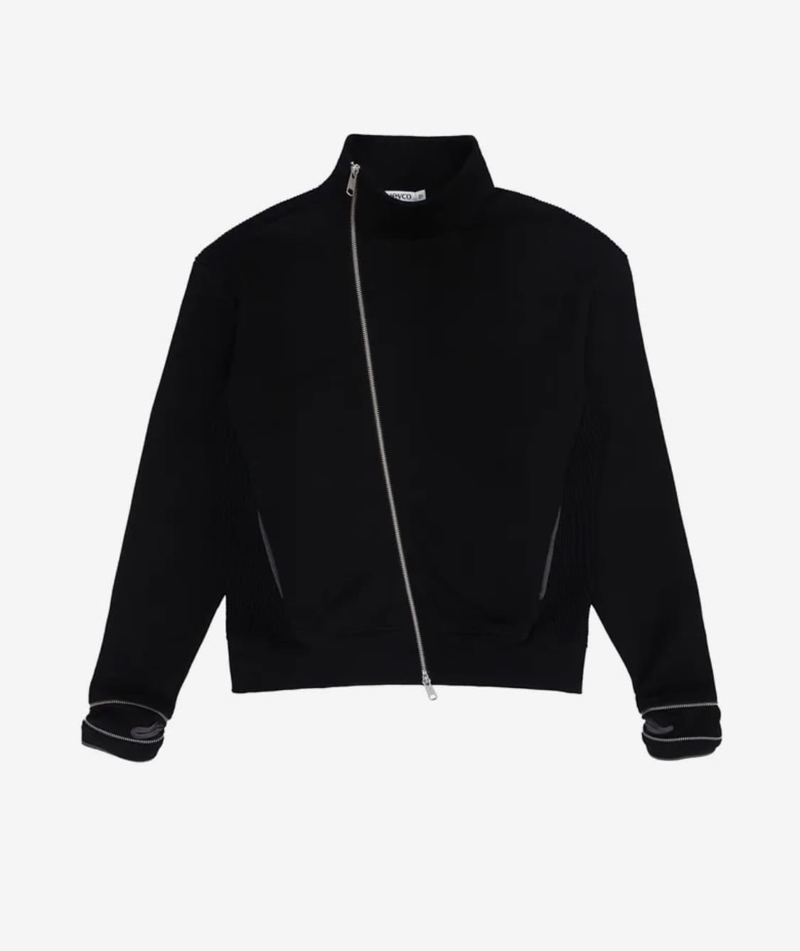휴이 Side-zip Neck Track Top Black 01 사이즈 상품이미지1