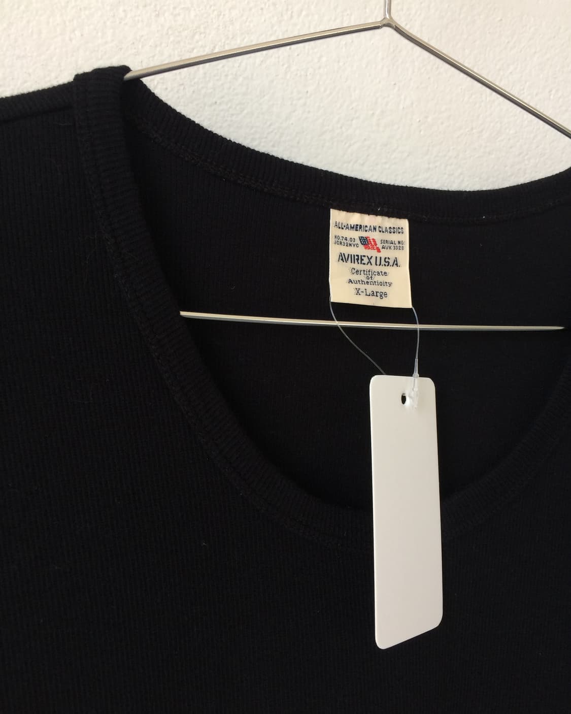 Avirex ribbed t shirt 상품이미지3