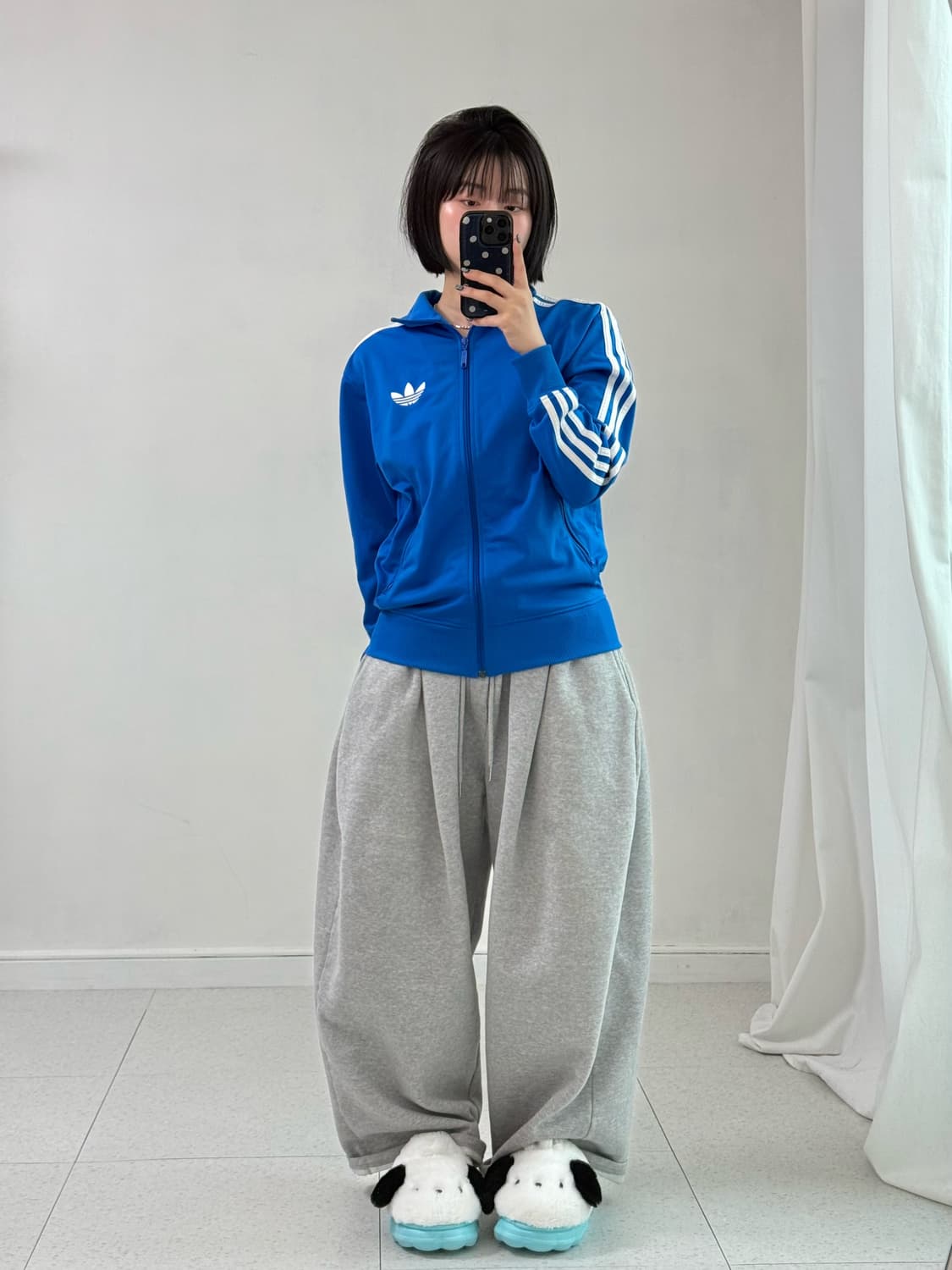 아디다스 블루 구파이어버드 져지 상품이미지5